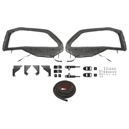 Solid Spare Pair Soft Doors Enclosure Powder Coated Fit For Polaris General Models Universal