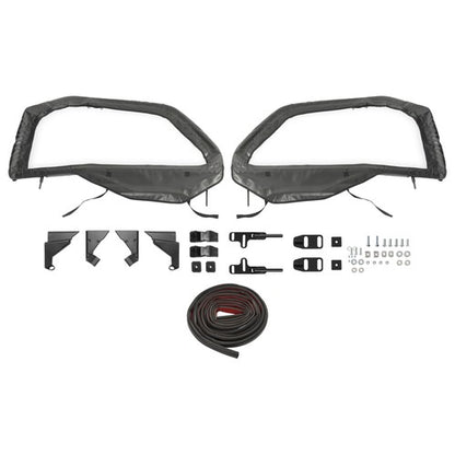 Solid Spare Pair Soft Doors Enclosure Powder Coated Fit For Polaris General Models Universal