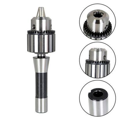 Solid Spare Heavy Drill Chuck 1/2" Capacity with R8 Shank Precision Integrated & K32 Key New
