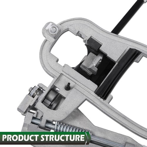 Solid Spare Door Handle Carrier For BMW E53 X5 00-06 Outside Front Left Drive 51218243615