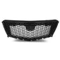 Solid Spare Front Bumper Grille Upper Grill Gloss Black Fit For 2017-2021 Cadillac XT5