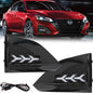 Front Fog Light DRL Fit for 2023 2024 Altima LED Daytime Running Lamp LH+RH