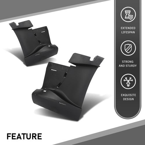 Solid Spare Bumper Wheelhouse Liner Bracket Front Left+Right Fit For 17-23 Tesla Model 3