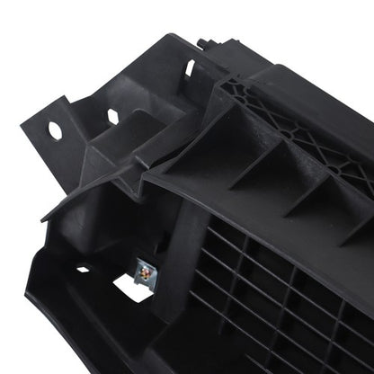 Solid Spare For 2014-2016 Chevy Malibu Black Plastic Front Bumper Grille Shutter 23478032