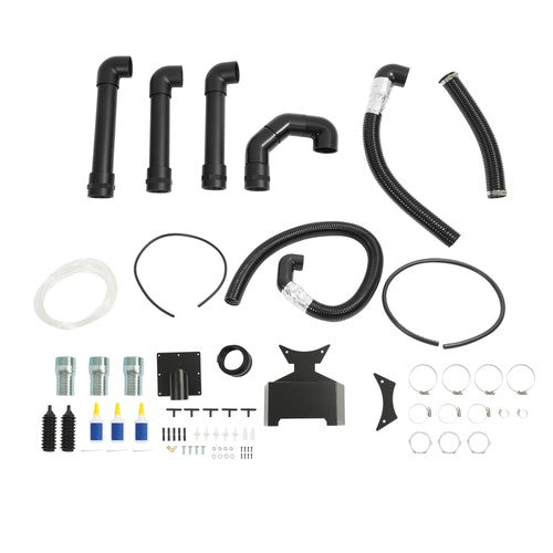 Solid Spare SNORKEL KIT For Kawasaki Teryx 750 2 Seater 2008 Black Plastic High Quality