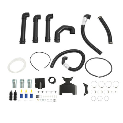 Solid Spare SNORKEL KIT For Kawasaki Teryx 750 2 Seater 2008 Black Plastic High Quality
