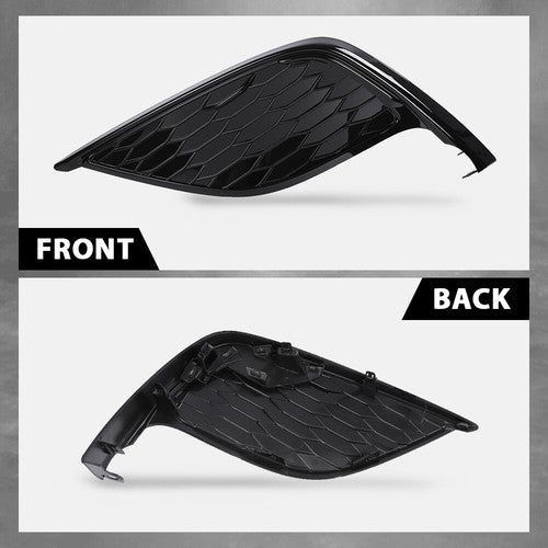 Solid Spare Fit For 21-24 Toyota Camry SE XSE Front Bumper Insert Fog Light Cover Left Side
