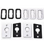 Solid Spare Fit For 2003-2009 Hummer H2 Cab Marker Roof Lights Running Lamp Gasket Seal