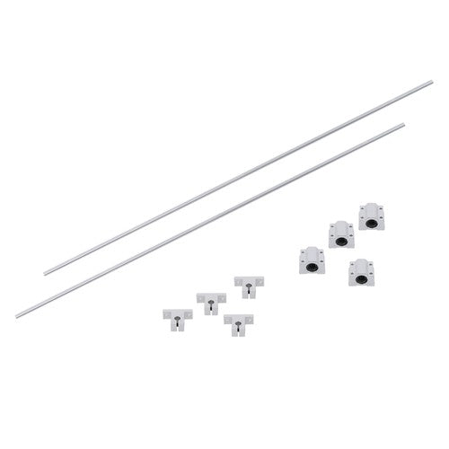 Solid Spare 2Pcs 8×750mm Linear Motion Rail Shaft Slide Guide w/ 4 SCS8UU Bearing & SK8 Rail