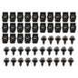 Solid Spare New 5/16-18 x 7/8" x 3/4" Washer 1/2" Hex Head Fender Bolts & U Nuts Body Kit