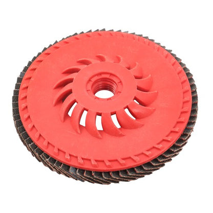 Solid Spare 10 Pack 4-1/2 x 7/8" Flap Sanding Disc 40 Grits Type 29 Ceramic Grinding Wheel