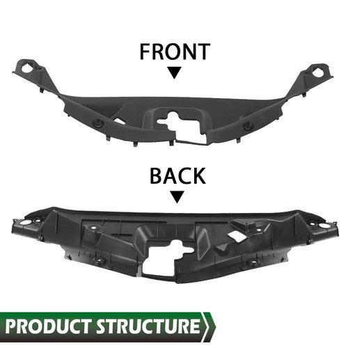 Solid Spare Fit For 2018-2019 Toyota CHR TO1224118 Front Upper Radiator Support Cover Shield