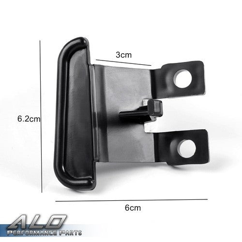 Solid Spare 2Pcs Fit For GMC Envoy Chevy Trailblazer Saab Center Console Latch Lid 88986007