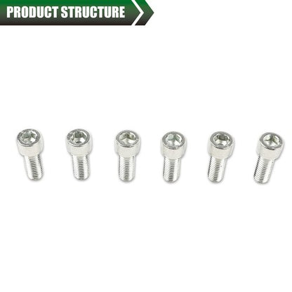 Solid Spare Set Of 12 Chrome Intake Manifold Bolts Fit For 283 327 350 400 Small Block Chevy