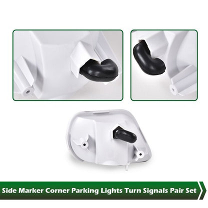 Solid Spare Fit For 98-02 Pontiac Firebird Trans Am Corner Parking Turn?Signal Lights Clear