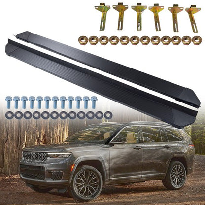 Grand Cherokee L 3-Row Side Step  Running Boards For 2021 2022 2023 2024 2025