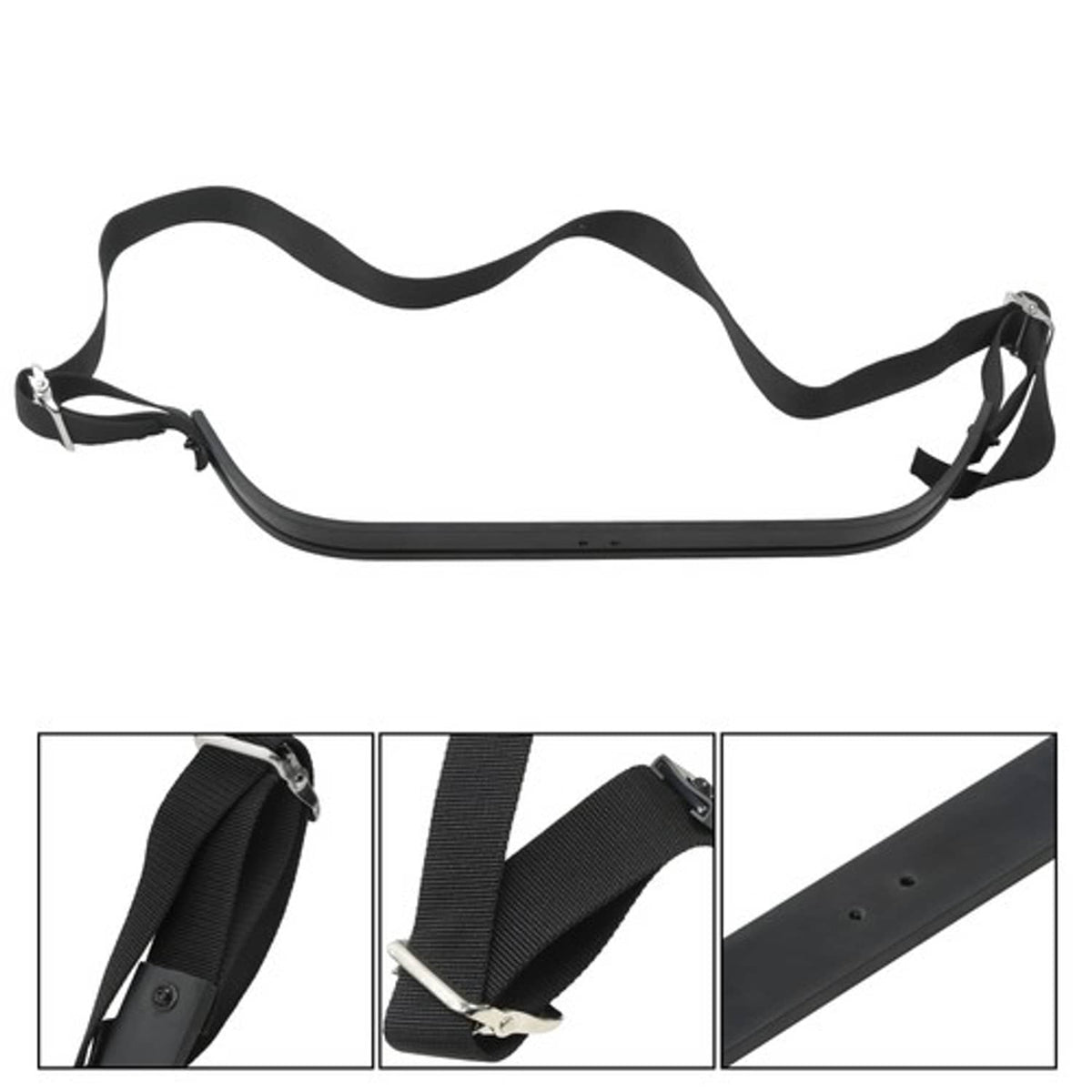Solid Spare Upgraded Universal Golf Cart Rear Seat Bag Rack For EZGO Club Car Yamaha