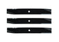 Solid Spare 50" Zero Turn Lawn Mower Blade for Toro 79016 Set of 3 Blades 2007+