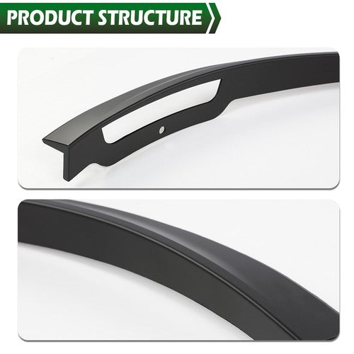 Solid Spare Fit For 21-24 Tesla Model Y Front+Rear Wide Body Wheel Molding Fender Flares
