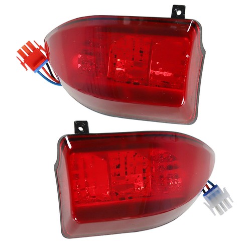 Solid Spare LED Tail Light Rear Light 12V 3 Wire For Club Car Precedent 2004+ 102528901