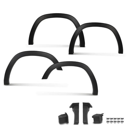 Solid Spare Factory Style Fender Flares w/ Mud Guard Fit For 19-24 Dodge Ram 1500 Smooth