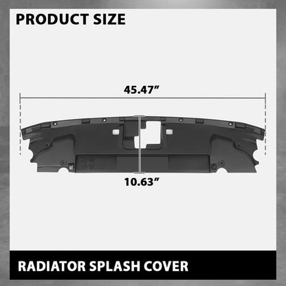 Solid Spare Front Upper Radiator Support Cover Fit For 2018-2023 Ford Mustang JR3Z-8C291-AA