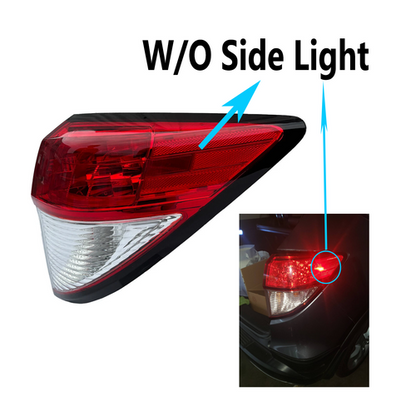 Pair Tail lights For 2016-2022 Honda HR-V HRV Rear Brake Lamp Assembly W/O Bulbs