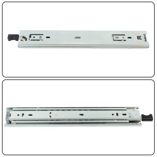 Solid Spare 1Pair Heavy Duty Drawer Slides 12" 150 lb Load Capacity Side Mount Extension