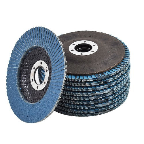 Solid Spare 4-1/2" X 7/8" 120 Grit T29 Premium Zirconia Flap Disc Sanding Grinding 50Pack