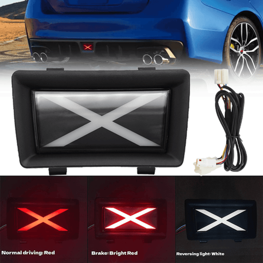 Solid Spare For 2015-2021 Subaru WRX STI Rear Bumper Red & White Brake Reverse Tail Light