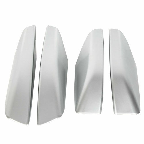 Solid Spare 4PCS Silver Roof Rack Rail End Cover Shell Cap For Toyota 4Runner N210 2003-2009