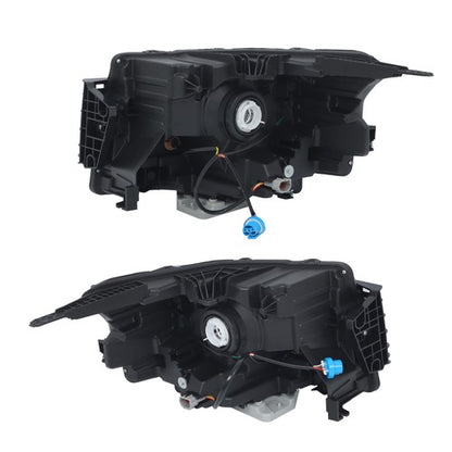 Solid Spare For Nissan Frontier 2022-2023 Left+Right Headlight Replacement Halogen Housing