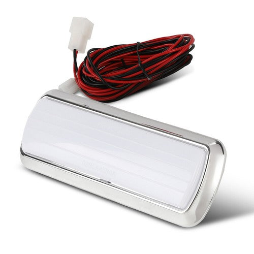 Solid Spare Fit For 1960-1972 Chevy GMC Pickup Truck C/K Chrome Dome Light Lamp Assembly
