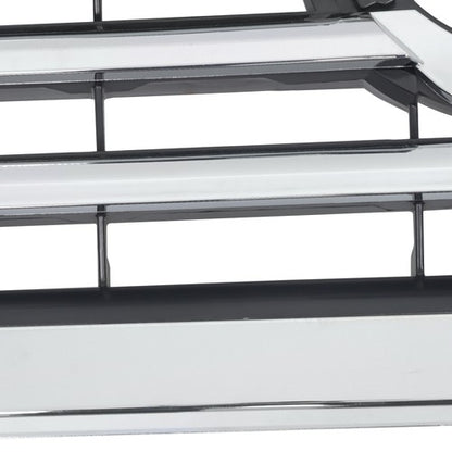 Solid Spare For Toyota Sequoia 2018 19-21 22 Chrome Front Upper Grille Without Hood Trim New