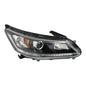Solid Spare 1PCS Passenger Headlight Assembly Fit For Honda Accord 2013-2015 Clear Halogen
