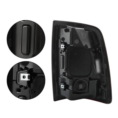 Solid Spare Driver Side Black Housing For RAM 2500 19 20 21 22 LED Tail Light Lamp Assembly
