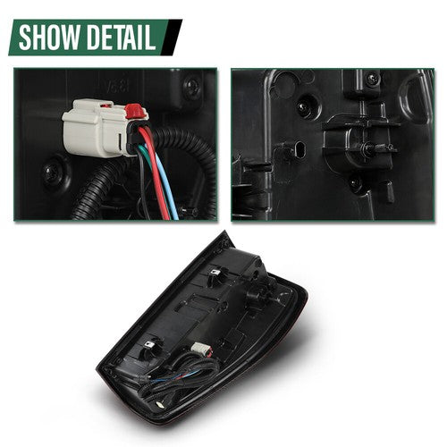 Solid Spare Fit For 19-23 GMC Sierra 1500 Factory Full LED Tail Light Brake Lamp Left Driver