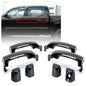 Solid Spare 4 PCS For Toyota Tundra Sequoia 2011-2019 GLOSSY Black Painted Door Handle Kit
