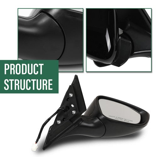 Solid Spare Fit For 2018-2022 Honda Accord 3 Pin Manual Fold Power Mirror Driver & Passenger