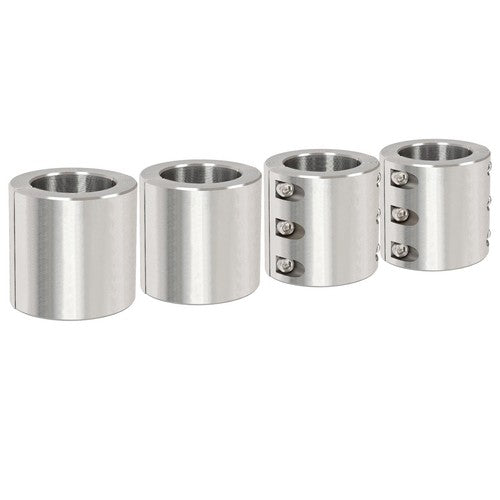 Solid Spare Upgrated 4PCS Steel Tube Clamps For 1.875" 1-7/8" Size Tube Roll Cage Mount