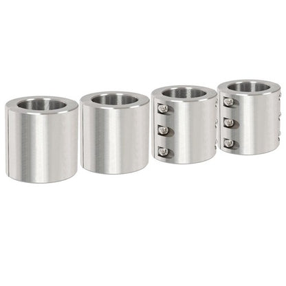 Solid Spare Upgrated 4PCS Steel Tube Clamps For 1.875" 1-7/8" Size Tube Roll Cage Mount