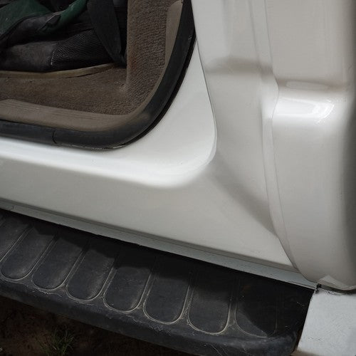 Solid Spare Left & Right Rocker Panel For Dodge Ram Quad Cab 1500 2500 3500 2002-2008 Black