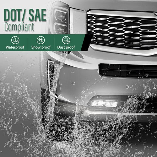 Solid Spare Front LED Fog Lights Driving Lamps Fit For 2020-2022 Kia Telluride Left+Right