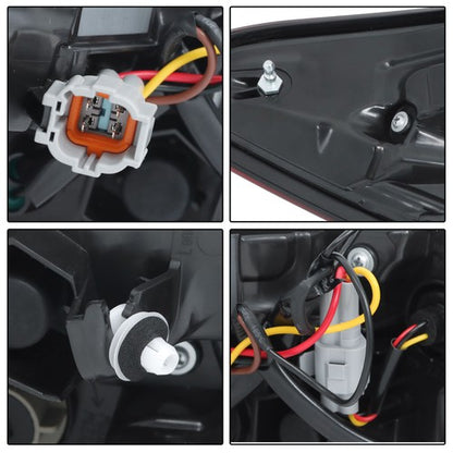 Solid Spare Taillight Assembly Fit For Nissan Rogue 2021-2023 Rear Outer RH/Passenger Side