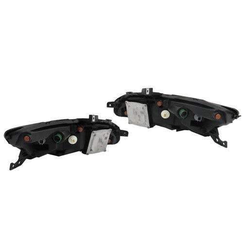 Solid Spare Right&Left Headlight w/LED DRL/Ballast Halogen Lamp For Jeep Cherokee 2014-2018