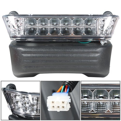 Solid Spare For Club Car Precedent 2004-08 Golf Cart LED Headlight Tail Light Kit