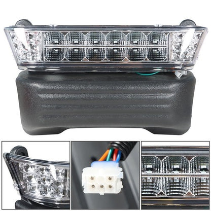 Solid Spare For Club Car Precedent 2004-08 Golf Cart LED Headlight Tail Light Kit