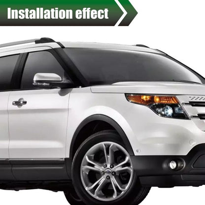 Solid Spare Fit For 11-15 Ford Explorer Front Fender Flare Wheel Arch Molding Left+Right
