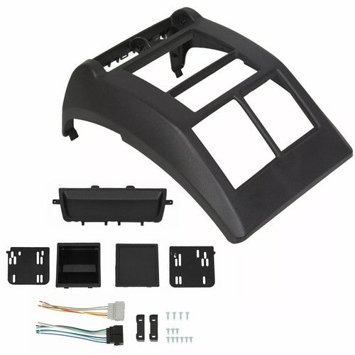 Solid Spare For 97-02 Jeep Wrangler TJ Double Din Dash Panel Bezel Radio Stereo Mount Kit