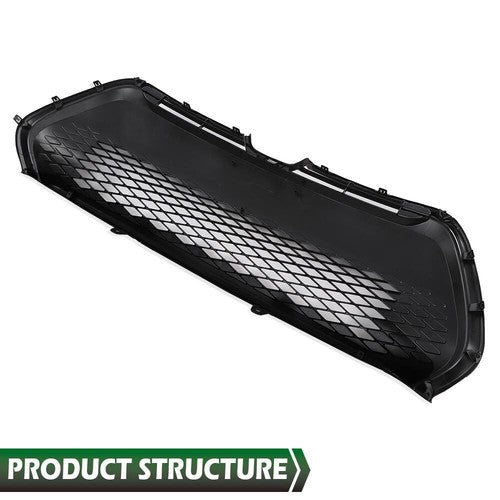 Solid Spare Front Bumper Lower Grille Grill Fit For 2017 2018 2019 Toyota Corolla SE XSE